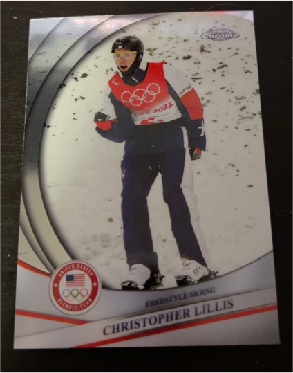 2026 Topps Chrome Winter Olympics #74 Christopher Lillis — front