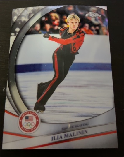 2026 Topps Chrome #192 Ilia Malinin — front