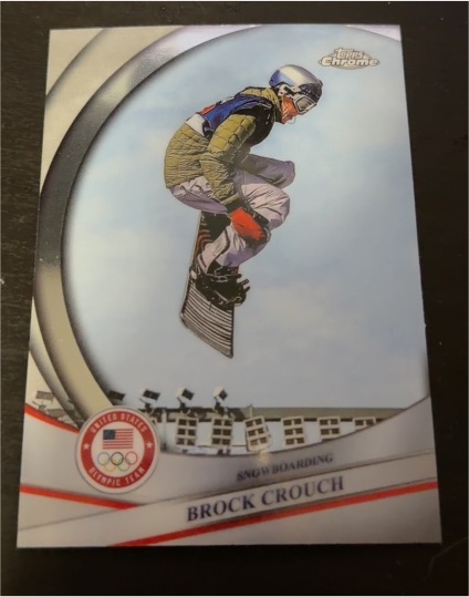 2026 Topps Chrome U.S. Winter Olympic #179 Brock Crouch — front