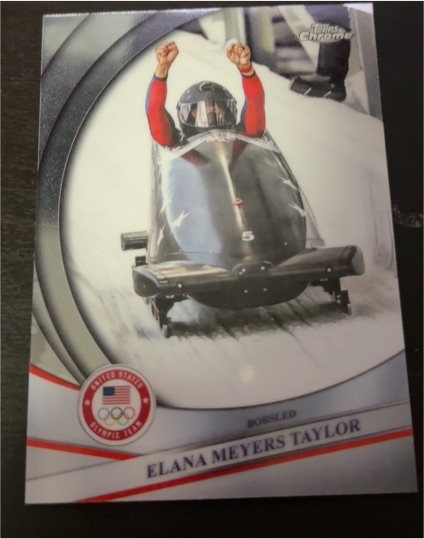 2026 Topps Chrome US Winter Olympics #53 Elana Meyers Taylor — front