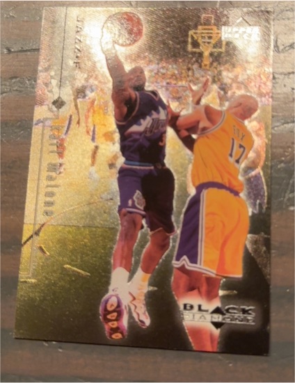 1998-99 Upper Deck Black Diamond #84 Karl Malone — front