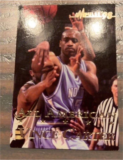 1998 Collector's Edge Impulse #35 Vince Carter All American — front