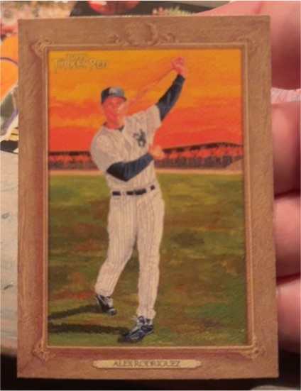 2007 Topps Turkey Red #20 Alex Rodriguez — front
