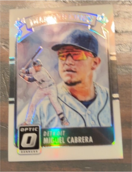 2016 Donruss Optic Diamond Kings #10 Miguel Cabrera — front
