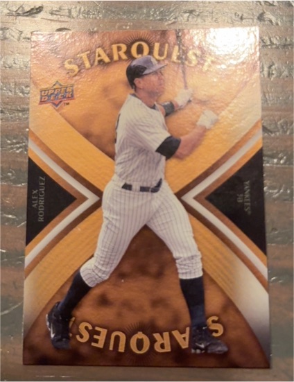 2008 Upper Deck StarQuest #SQ-33 Alex Rodriguez — front