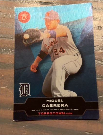 2011 Topps Topps Town #TT-1 Miguel Cabrera — front