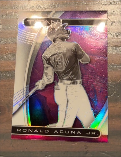 2021 Panini Chronicles Titan #2 Ronald Acuna Jr. — front