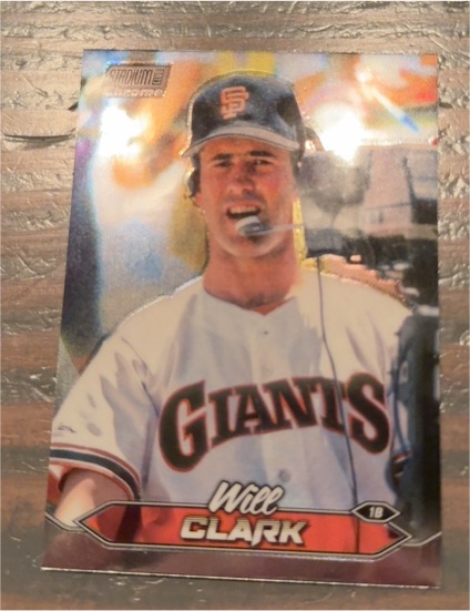 2024 Topps Stadium Club Chrome #262 Will Clark — front