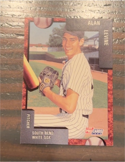 1992 Fleer ProCards Alan Levine South Bend White Sox — front