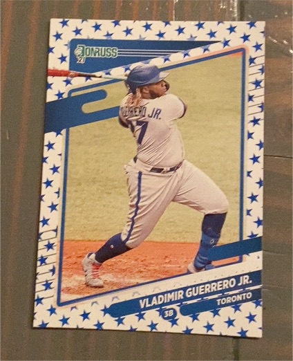2021 Donruss #179 Vladimir Guerrero Jr. — front