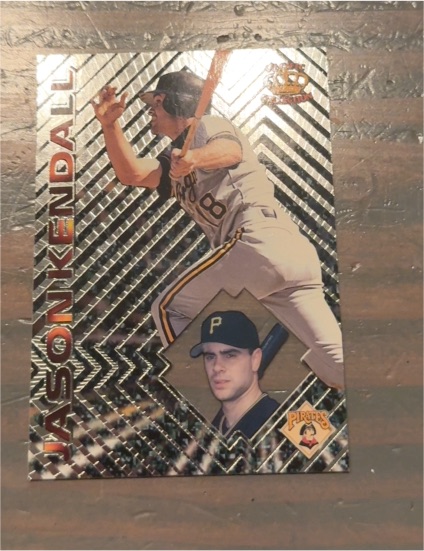 1997 Pacific Crown Collection Prism #135 Jason Kendall — front