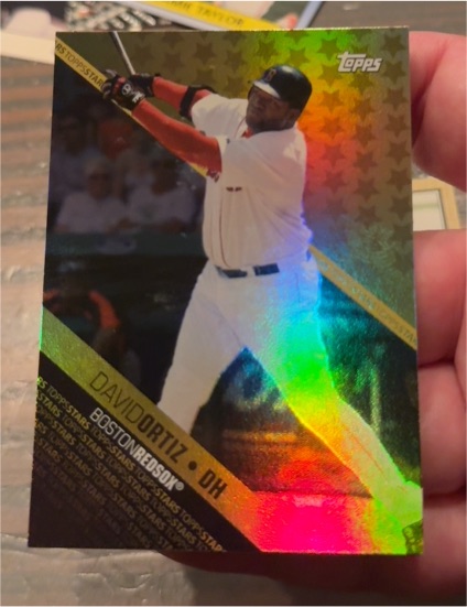 2008 Topps Stars #TS15 David Ortiz — front