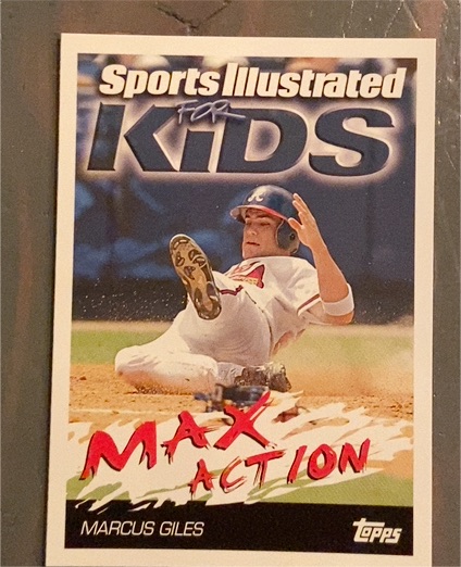 2006 Topps Opening Day Sports Illustrated for Kids #2 Marcus Giles — front