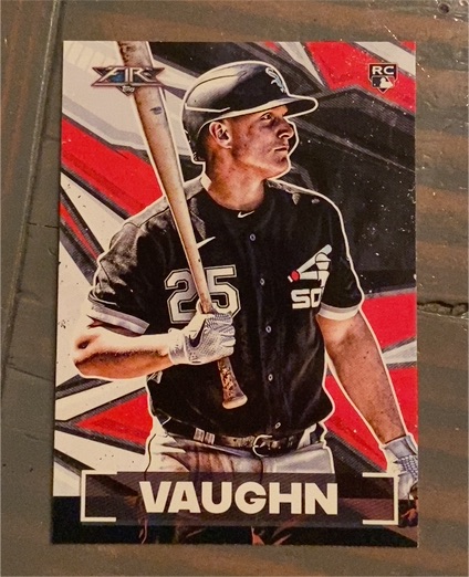 2021 Topps Fire #167 Andrew Vaughn — front