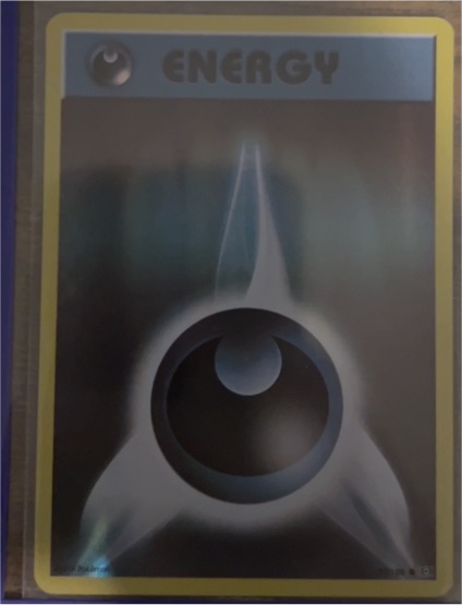 2016 Pokémon XY Evolutions #97 Darkness Energy — front