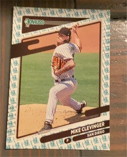 2021 Donruss #186 Mike Clevinger San Diego Padres — front