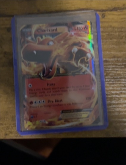 2014 Pokémon TCG Flashfire #11 Charizard EX — front