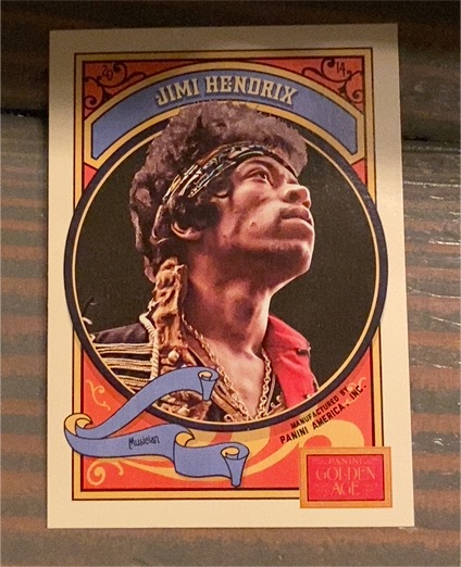2014 Panini Golden Age #105 Jimi Hendrix — front
