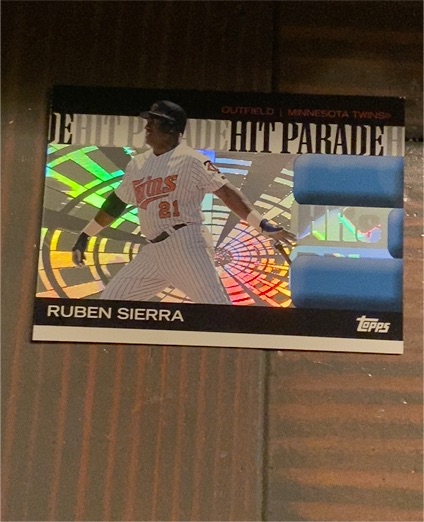 2004 Topps Hit Parade #HP19 Ruben Sierra — front