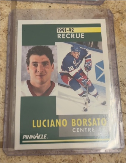 1991-92 Pinnacle #353 Luciano Borsato — front