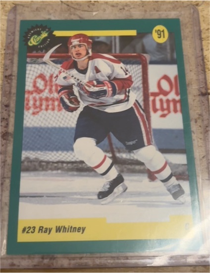 1991 Classic Draft Picks #23 Ray Whitney — front