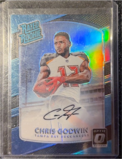 2017 Donruss Optic #155 Chris Godwin Rated Rookie — front