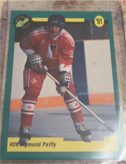 1991 Classic Draft Picks #23 Zigmund Palffy — front