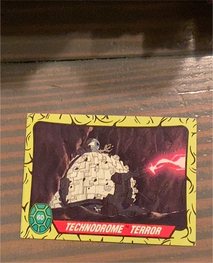 1989 Topps Teenage Mutant Ninja Turtles #60 Technodrome Terror — front