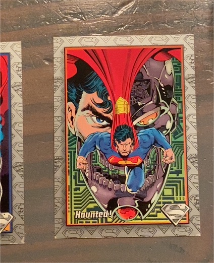1993 SkyBox The Return of Superman #95 Haunted — front