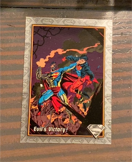 1993 SkyBox The Return of Superman #55 Evil's Victory! — front