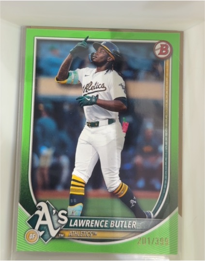 2025 Bowman #14 Lawrence Butler — front