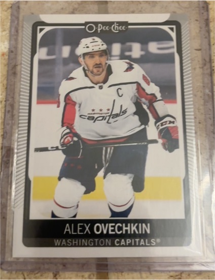 2021-22 O-Pee-Chee #3 Alex Ovechkin — front
