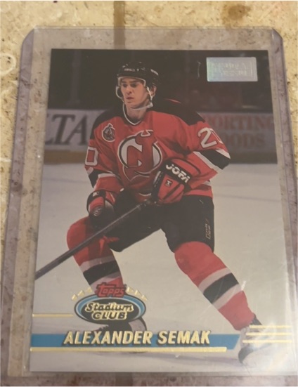 1993-94 Topps Stadium Club #365 Alexander Semak — front