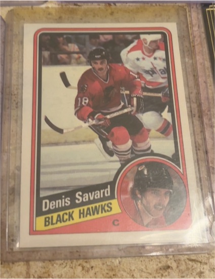 1984-85 Topps #35 Denis Savard — front