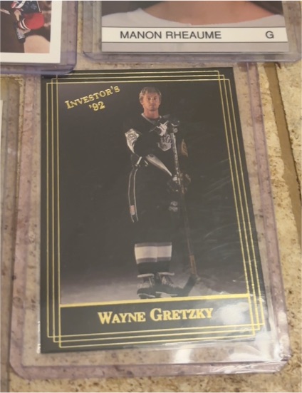 1992 Investor's # Wayne Gretzky — front