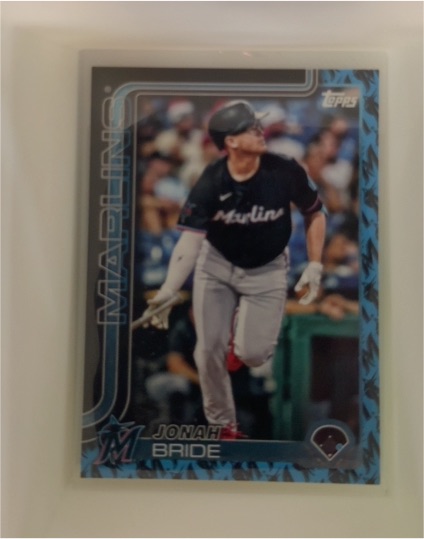 2025 Topps Series 2 #585 Jonah Bride — front