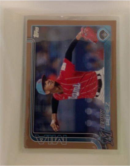 2025 Topps Series 2 #487 Eury Perez — front