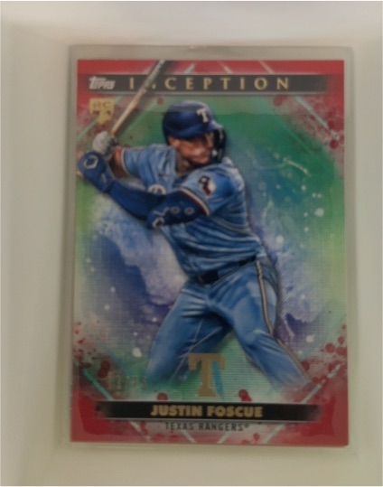 2024 Topps Inception #28 Justin Foscue — front