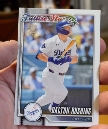 2026 Topps Series 1 #103 Dalton Rushing Future Stars — front