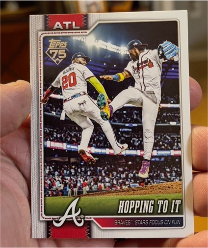 2026 Topps Series 1 #118 Hopping To It Ronald Acuna Jr. / Marcell Ozuna — front