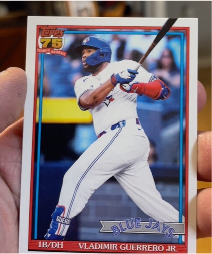 2026 Topps Series 1 #T91-9 Vladimir Guerrero Jr. — front