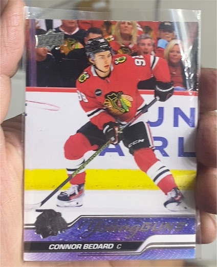 2023-24 Upper Deck Series 2 #451 Connor Bedard Young Guns — front