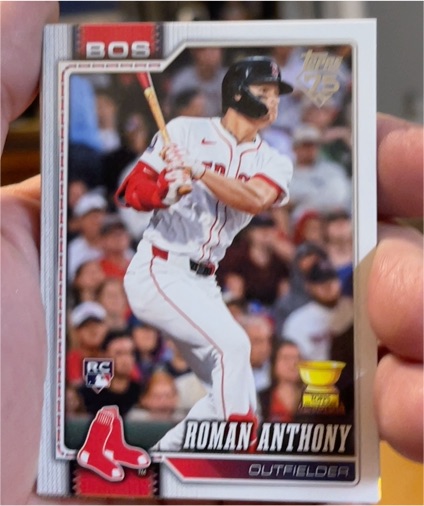 2026 Topps Series 1 #189 Roman Anthony — front