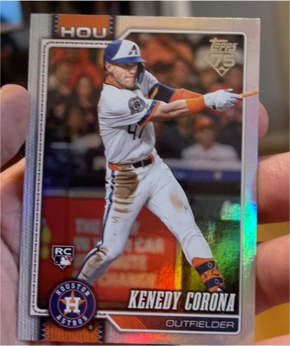 2026 Topps Series 1 #145 Kenedy Corona — front