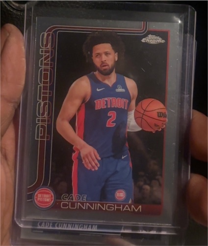 2025-26 Topps Chrome #88 Cade Cunningham — front
