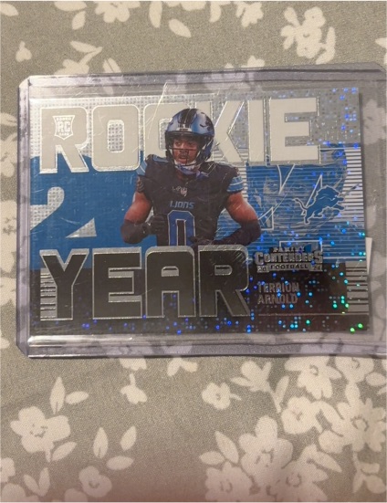 2024 Panini Contenders Rookie of the Year #17 Terrion Arnold — front