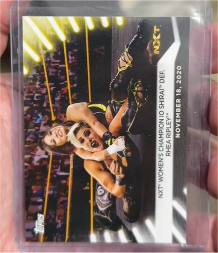 2021 Topps WWE Women's Division #97 Io Shirai — front