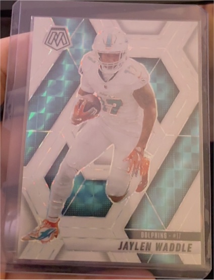 2025 Panini Mosaic #155 Jaylen Waddle — front