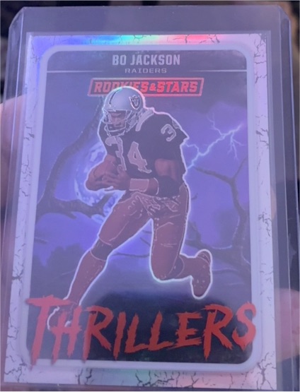 2025 Panini Rookies & Stars Thrillers #1 Bo Jackson — front