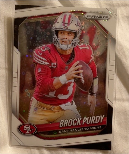 2025 Panini Prizm #255 Brock Purdy — front